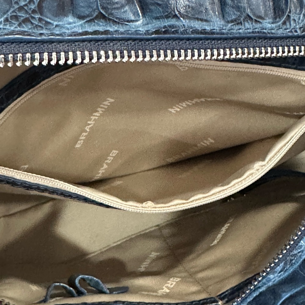 Brahmin Marissa in Navy Tidewater - Picture 6 of 13